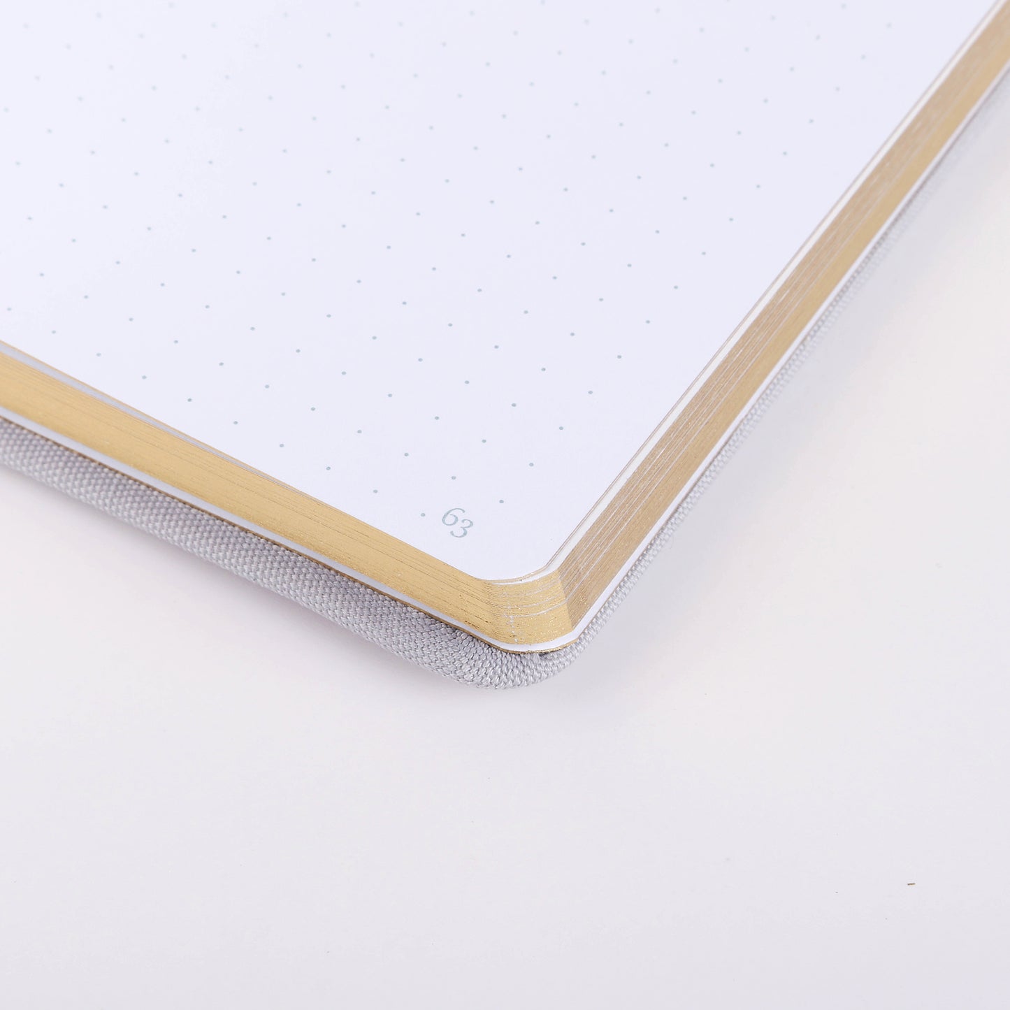Bullet Dotted Journal - A5 Dot Grid Notebook with pages number,160gsm Bleedproof Paper,Silver Edge for Personal Organizers,Bullet Journals, and journaling- Swan