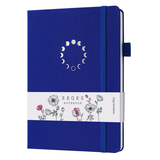 Dotted Journal A5 160gsm Bullet Dotted Journals-moon